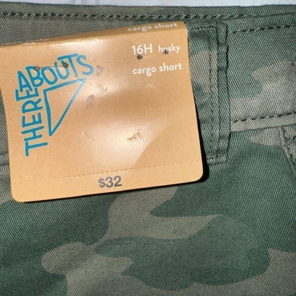 Boys Adjustable Waist Cargo Shorts – Husky 16, NWT – Ready for Adventure! - Picture 5 of 7